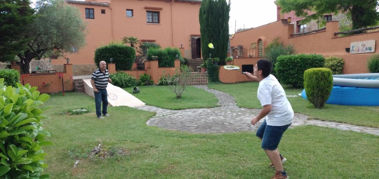 Casa Rural Cal Fuster Experience Terrades ภายนอก รูปภาพ