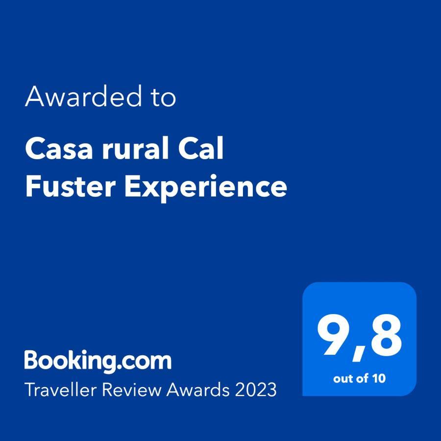 Casa Rural Cal Fuster Experience Villa Terrades ภายนอก รูปภาพ