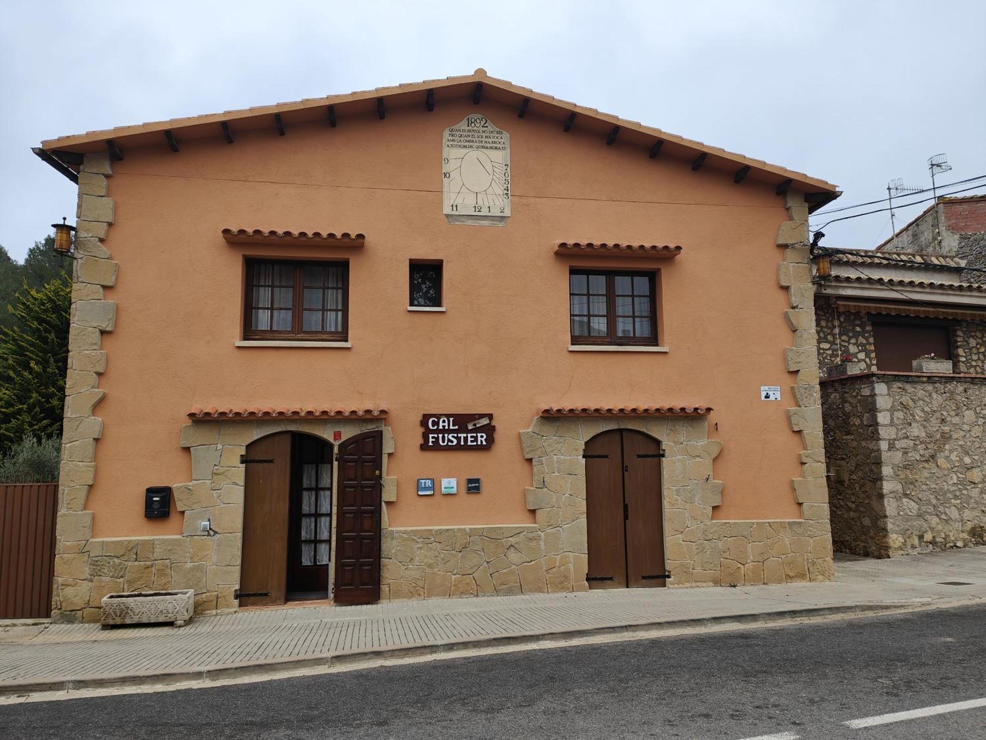 Casa Rural Cal Fuster Experience Terrades ภายนอก รูปภาพ